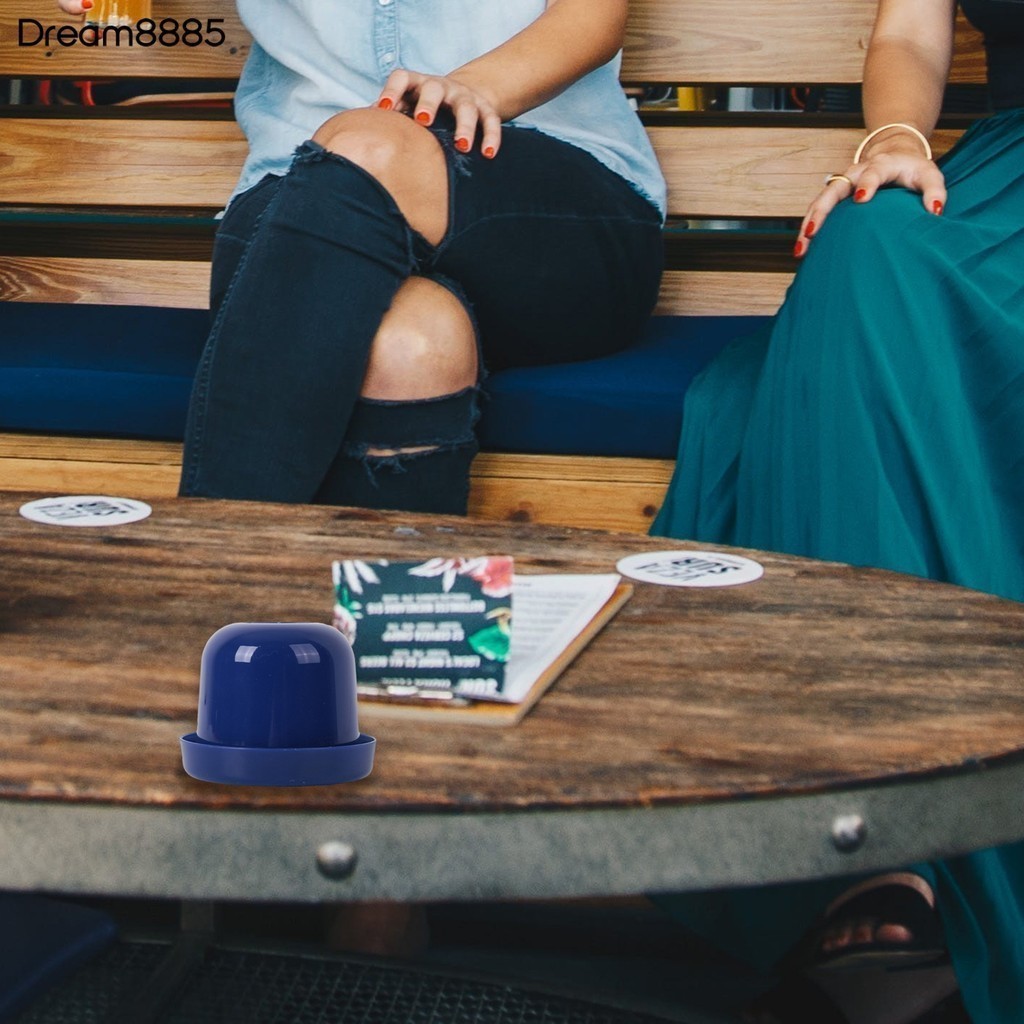 Stn-1 ชุดลูกเต๋าถ้วยลูกเต๋า พื้นผิวเรียบ ป้องกันการแตก ขอบกลม สีขาว - รูปที่ 6