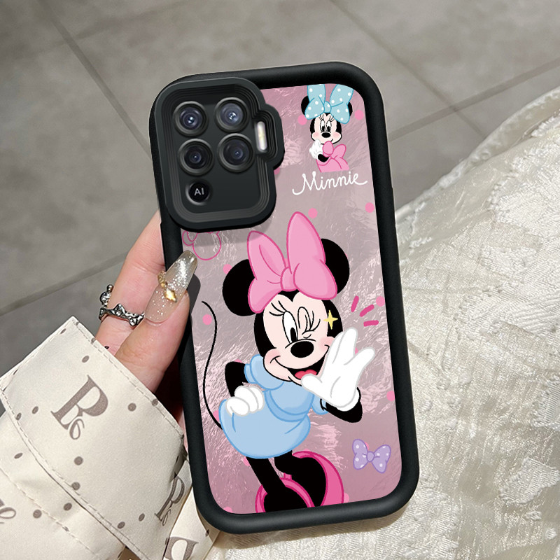 เคสสำหรับ OPPO A94 F19 Pro Reno 5F Reno 5 Lite เคสโทรศัพท์มินนี่น่ารัก