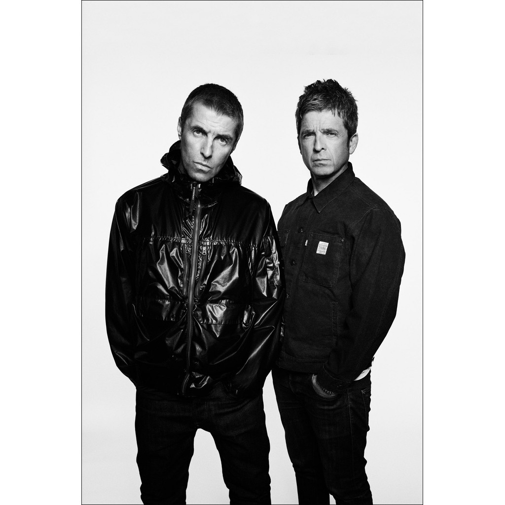 โปสเตอร์วงOasis โอเอซิส Reunion Poster Liam Noel Gallagher ร้านคนไทย รับทำโปสเตอร์ รับทำกรอบตามขนาด