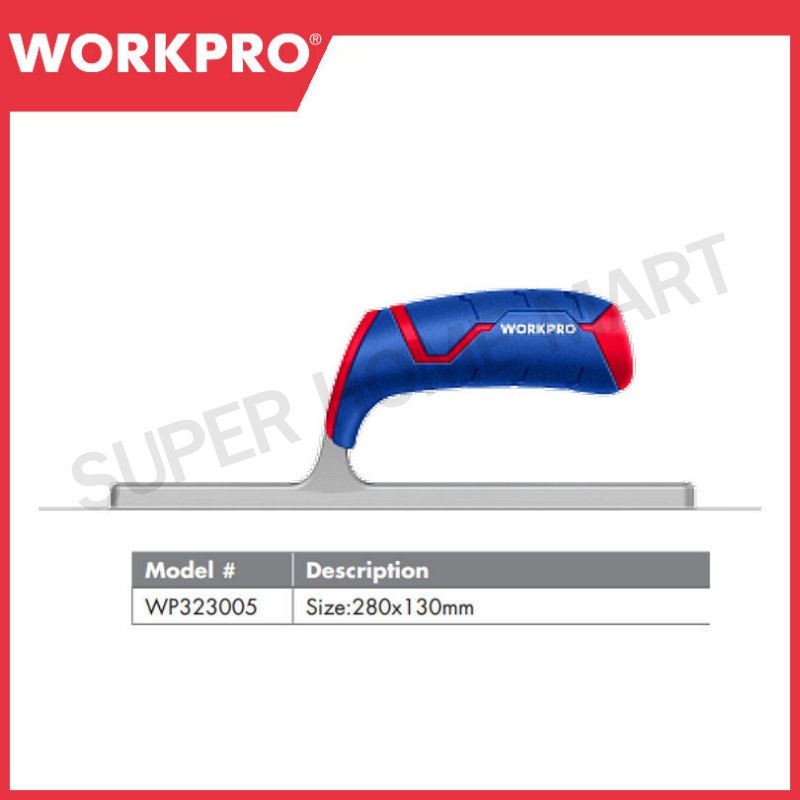 WORKPRO เกรียงฉาบสเตนเลส ขนาด 280×130 มม. รุ่น WP323005 ราคา ถูกที่สุด ดีลบีเคเค แกลเลอรีภาพที่ 2