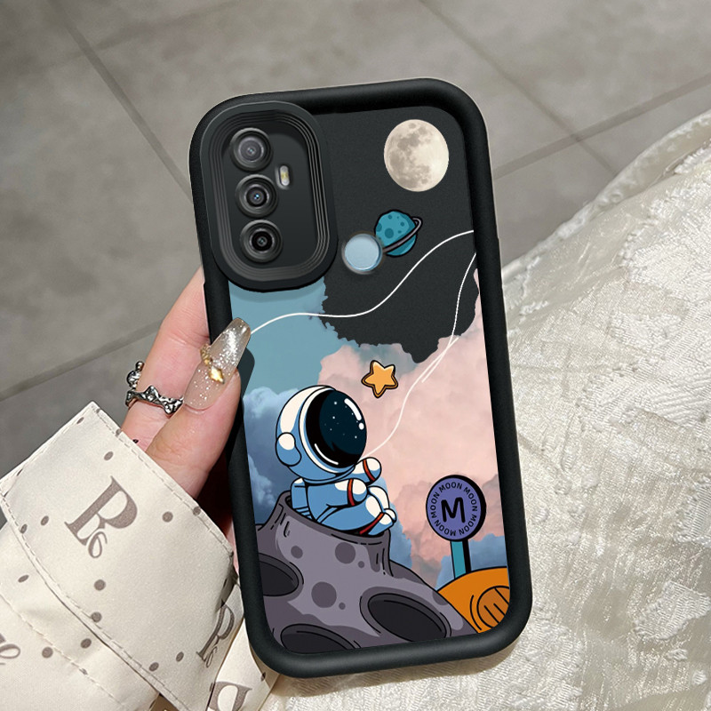 เคสสำหรับ OPPO A53 2020 A33 2020 A53s 4G A32 A11s เคสการ์ตูนเคสโทรศัพท์อนิเมะมนุษย์อวกาศ