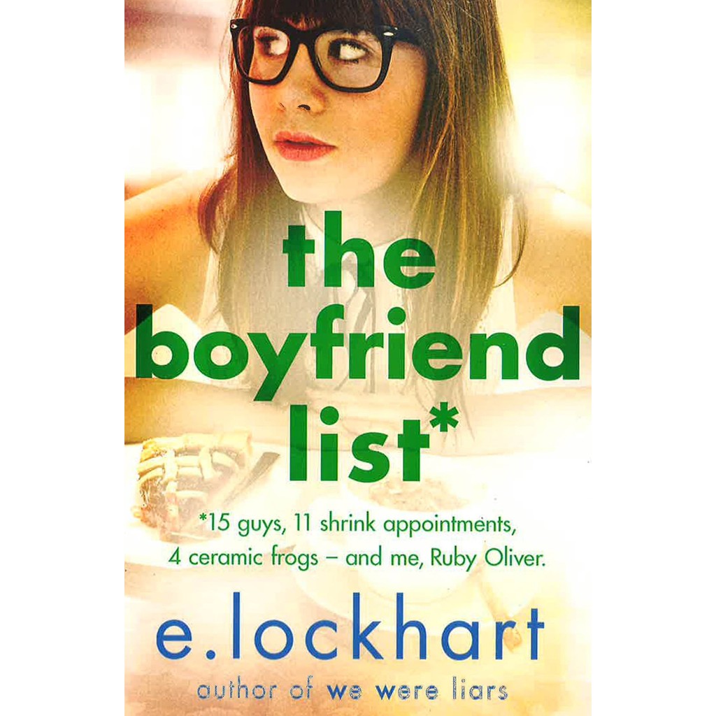 BBW หนังสือ The Boyfriend List By E. Lockhart ISBN: 9781471405969