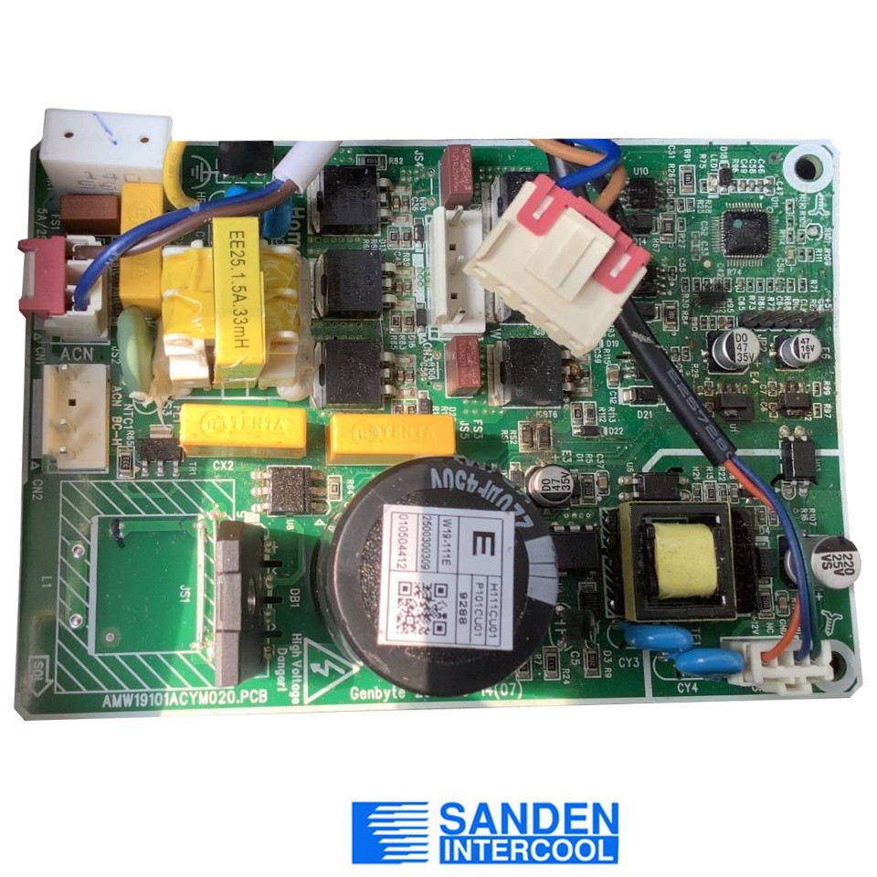 แผงควบคุมตู้แช่ Sanden Intercool รุ่น SCF-0365I อะไหล่แท้