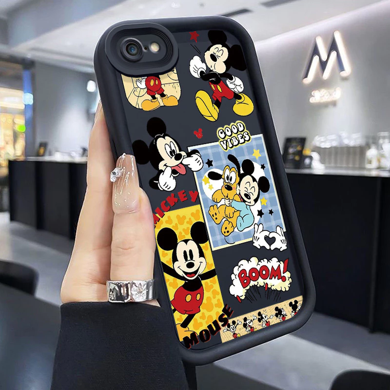 เคสสำหรับ iPhone 6 Plus 6s Plus 7 Plus 8 Plus SE 2020 เคสนิ่มซิลิโคนดูดซับแรงกระแทกแบบโดนัลด์เคสโทรศัพท์รูปเป็ด