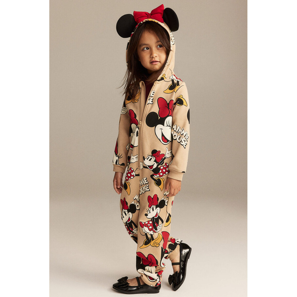 H&M Girl Printed sweatshirt all-in-one suit 1172445_1