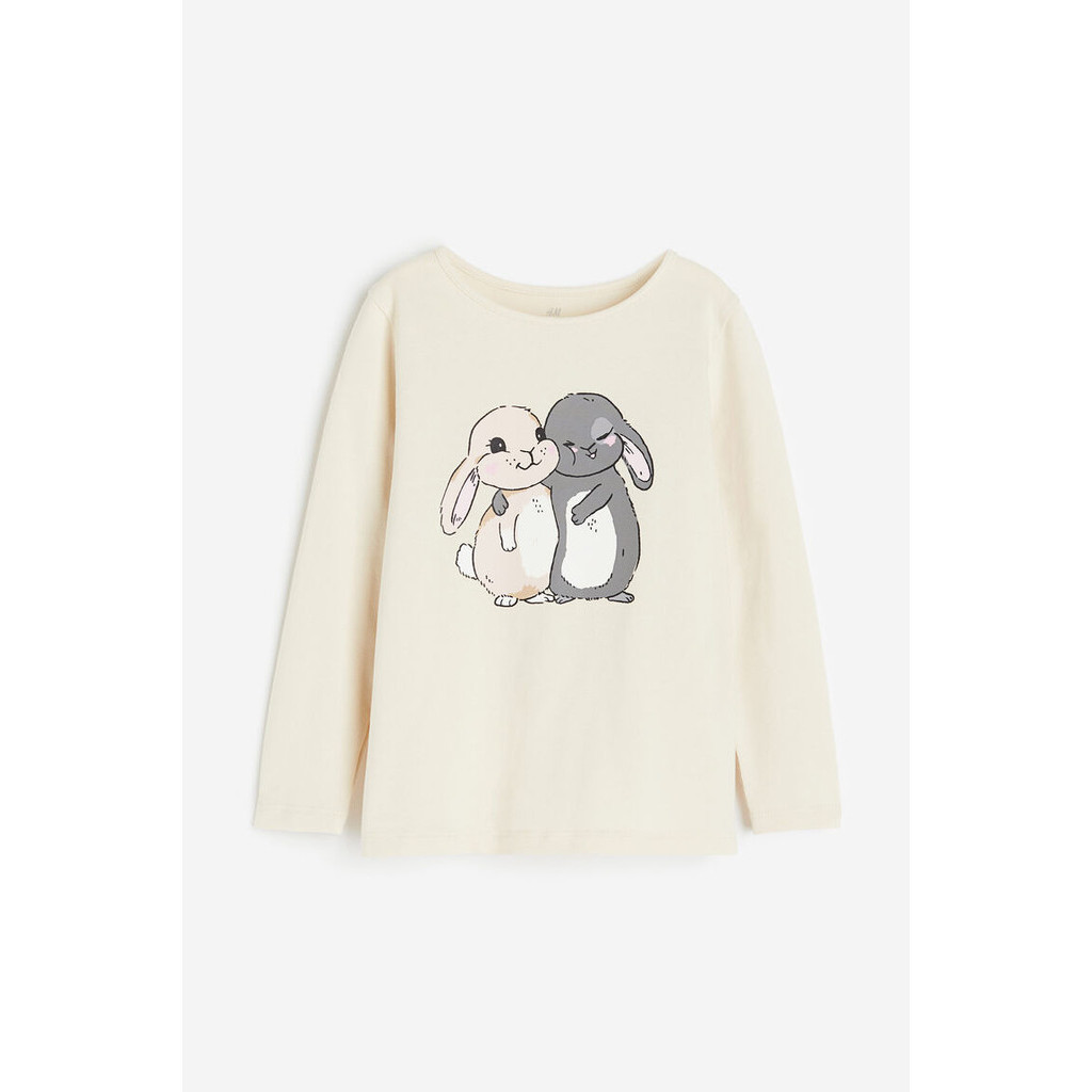 H&M Girl Printed jersey top 0922700_7