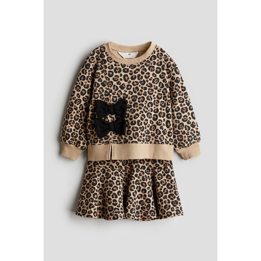 H&M Girl 2-piece top and skirt set 1246418_3