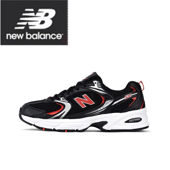 New Balance NB 530 Black Red ของแท้ 100 %