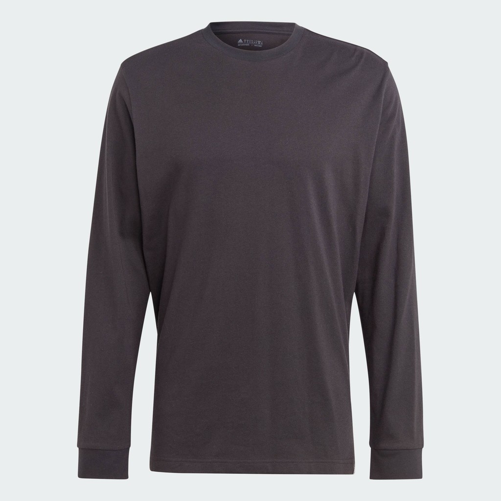 adidas ไลฟ์สไตล์ เสื้อยืดแขนยาว Sportswear ALL SZN ผู้ชาย สีดำ II3486