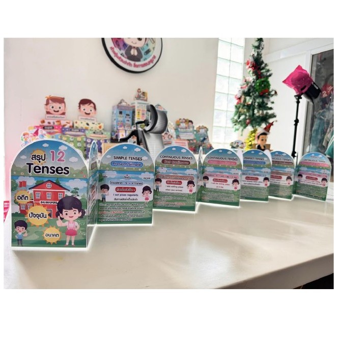 สื่อพับ สรุป 12 Tenses