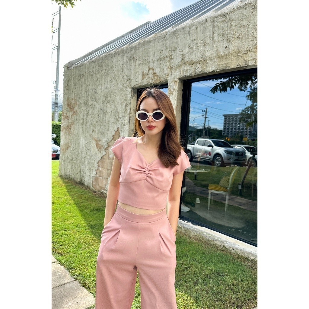 MyWay Brand : Set ชุดเซ็ท - Classic Rosie ไม่ต้องเผื่อไซส์นะคะ ใส่แบบรัดรูปพอดีตัวเป๊ะๆน้า