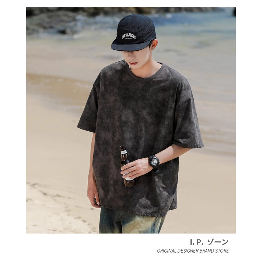 เสื้อยืดชาย สไตล์ใหม่ถนนสวมอเมริกันย้อนยุคล้างด้อย ลาย How to Train Your Dragon จัดส่งจากไทย M-3XL