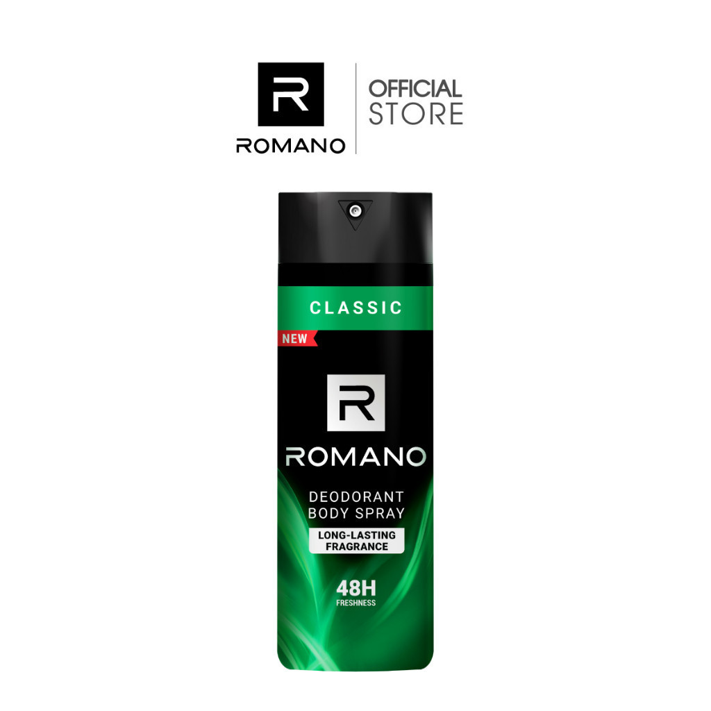 ROMANO BODY SPRAY CLASSIC 150ML / โรมาโน่ บอดี้สเปรย์ คลาสสิค 150มล.