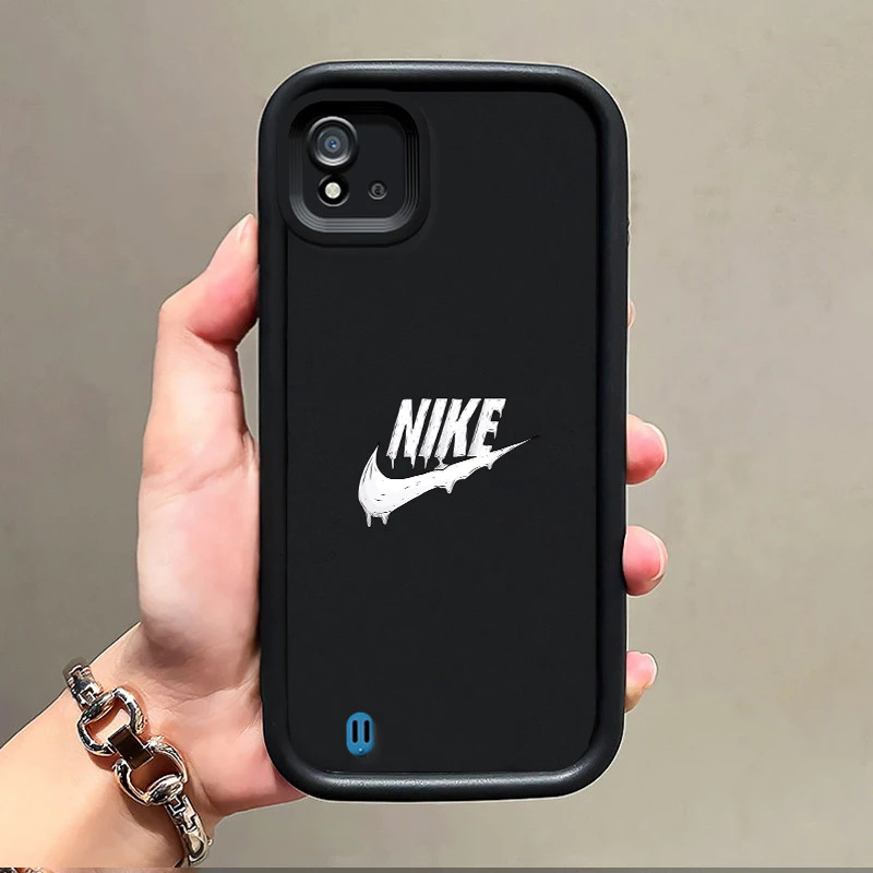 เคสสำหรับ Realme C20 C20A C11 2021 Narzo 50I เคสโทรศัพท์แบรนด์อินเทรนด์พร้อมเคสป้องกันการกระแทกทำจากซิลิโคนเนื้อนุ่ม