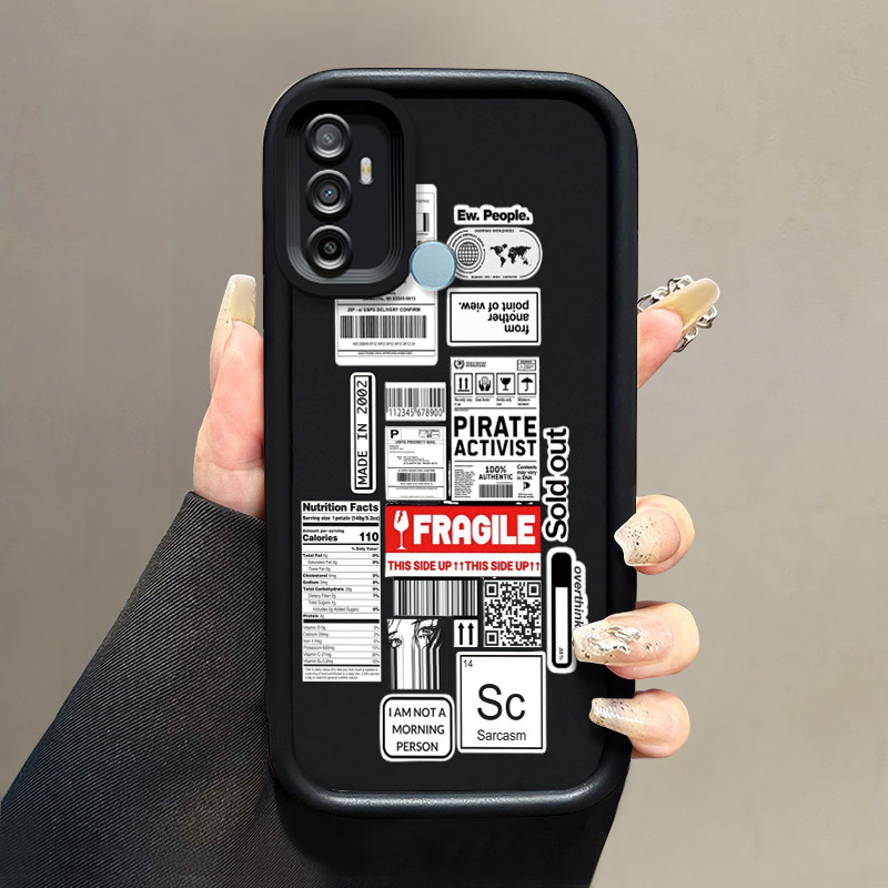 เคสสำหรับ OPPO A53 2020 A33 2020 A53s 4G A32 A11s เคสซิลิโคนป้องกันตกป้องกันเคสโทรศัพท์แบรนด์ทันสมัยและเป็นที่นิยม