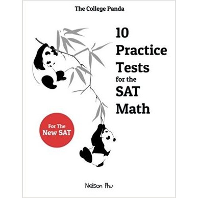 The College Panda's 10 Practice Tests for the SAT Math [Paperback]