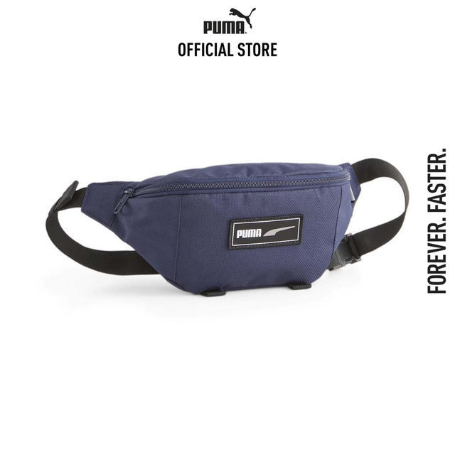 PUMA BASICS - กระเป๋าคาดเอว Deck สีฟ้า - 07918708