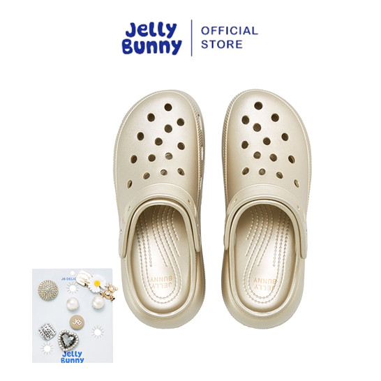 JELLY BUNNY รองเท้าลำลองผู้หญิง Harwell Clogs Metallic รุ่น B23WLSI073