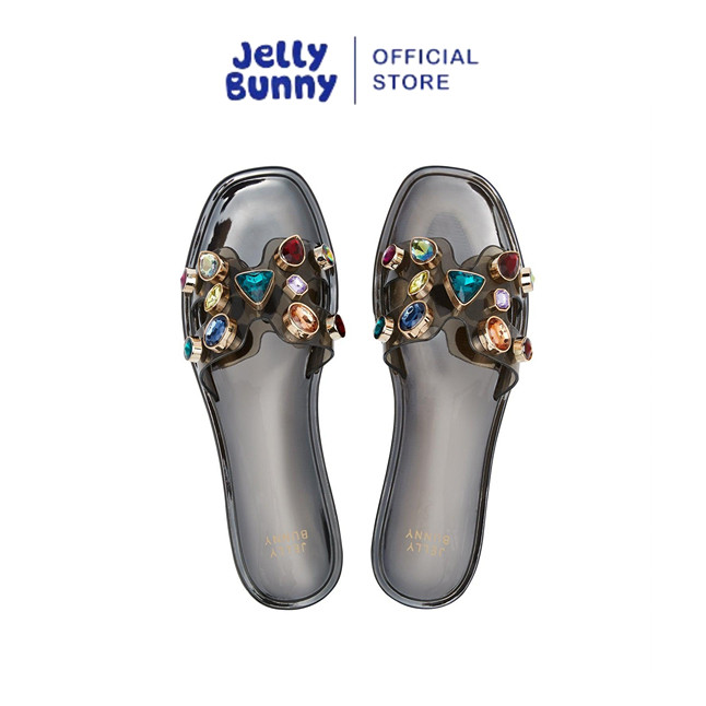 JELLY BUNNY รองเท้า DONNA รุ่น B21SLSI019 เจลลี่ บันนี่ รองเท้าผู้หญิง (Black)