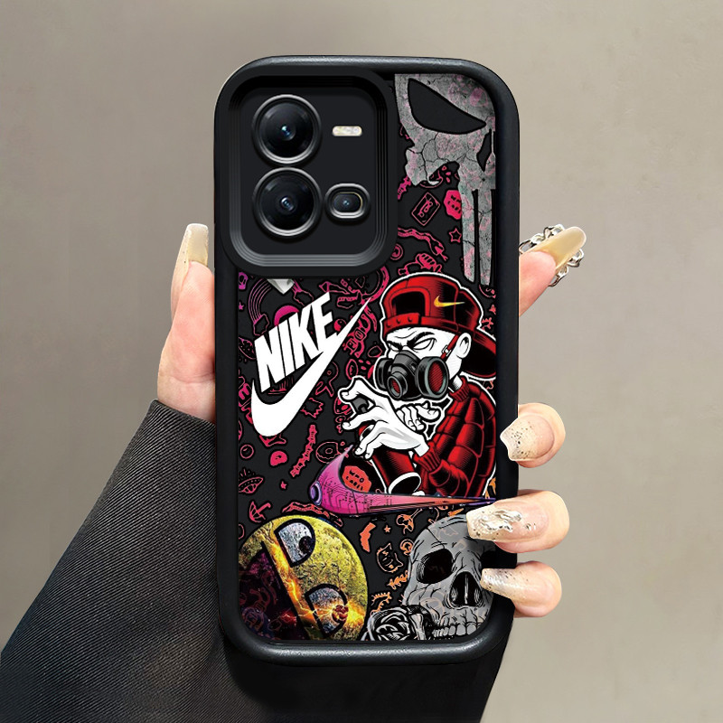 เคสสำหรับ VIVO V25 5G VIVO V25E VIVO X80 Lite 5G เคสนิ่มเคสป้องกันแบบกันแรงสั่นสะเทือนเคสซิลิโคนซิลิโคนโทรศัพท์สนุกสนาน