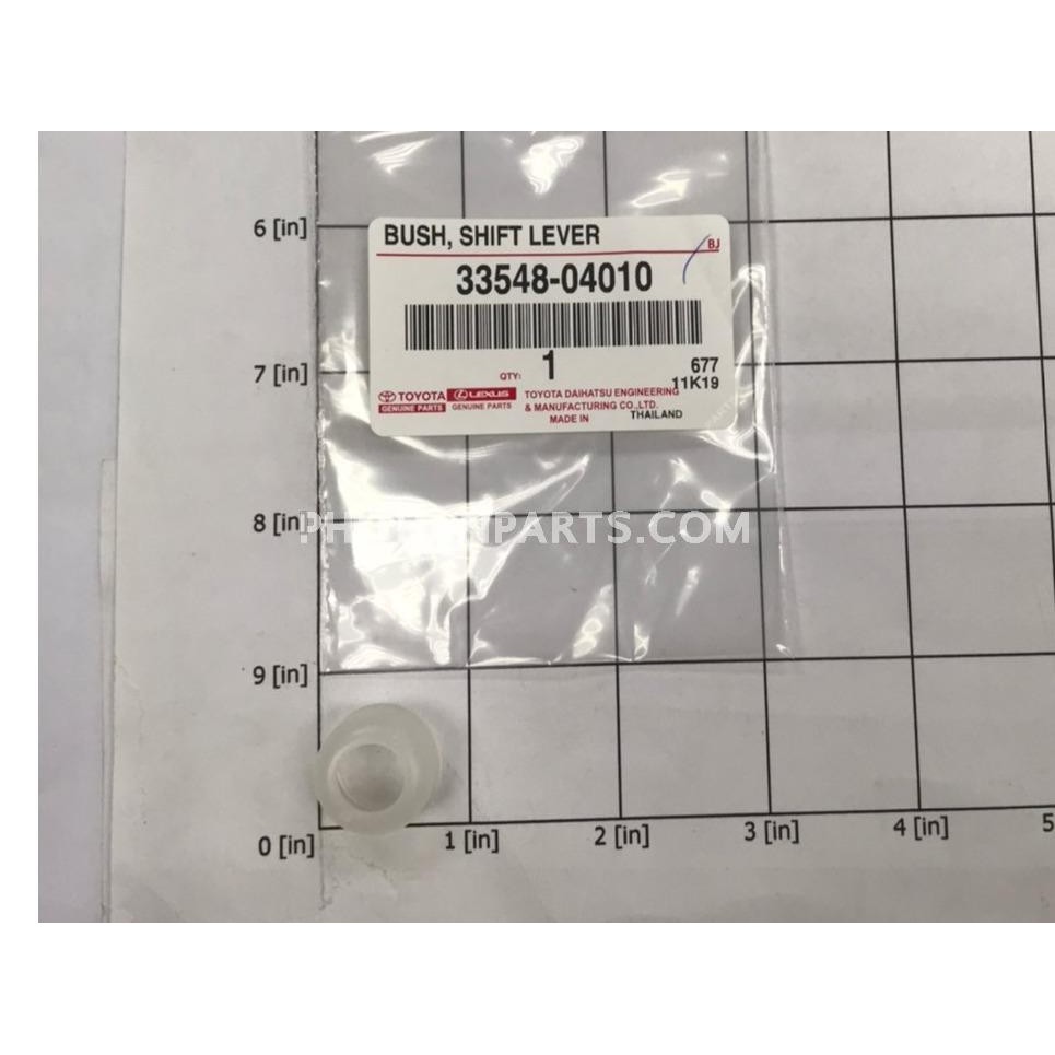 บู๊ช, เบอร์ 1, คันเกียร์ โตโยต้า (สำหรับแผงคันเกียร์) BUSH SHIFT LEVER TOYOTA 33548-04010 33-12