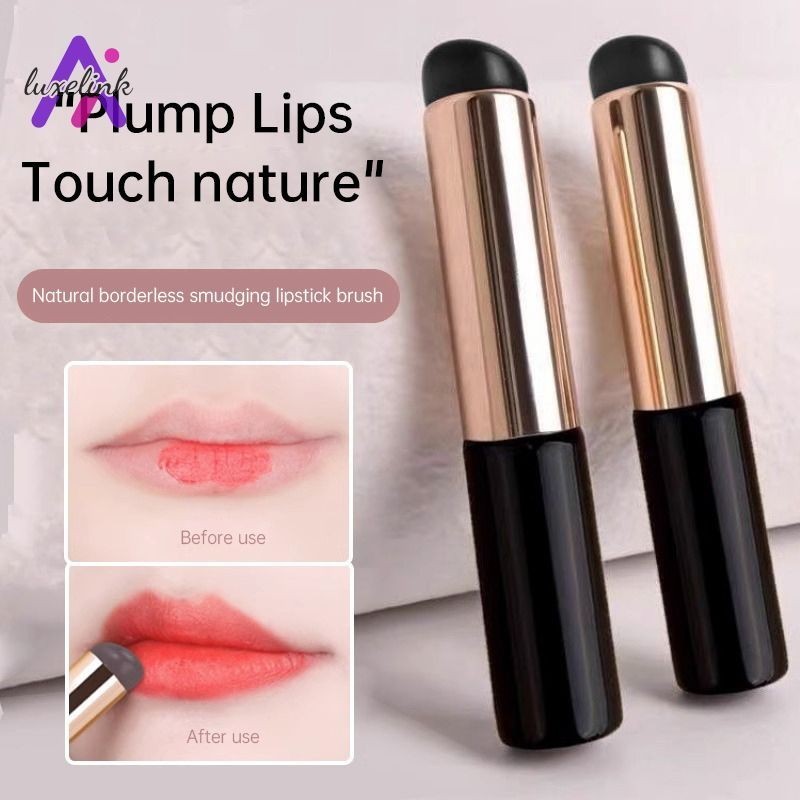luxelink ปรงทาลิปฟุ้ง แปรงเกลี่ยลิป แปรงทาปากซิลิโคน แปรงลิปสติก แปรงคอนซีลเลอร์ สําหรับแต่งหน้า แบบนิ่ม