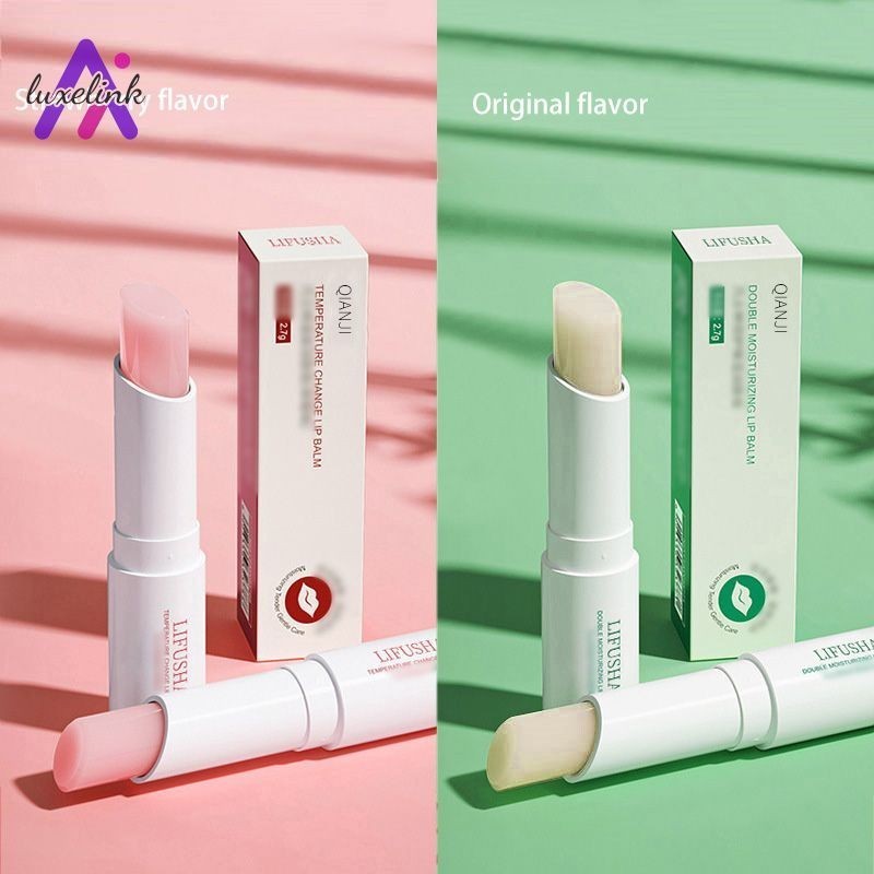 luxelink Portable Lipstick Lip Balm Moisturizing Moisturizing Lip Wrinkleling Dry Cracking Compact ชายและหญิง