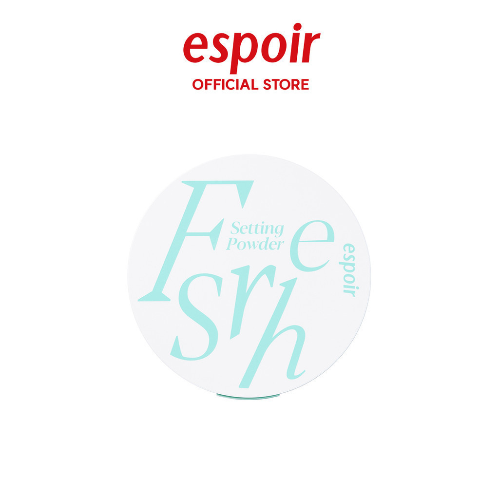 ESPOIR FRESH SETTING POWDER 9g เอสปัวร์ แป้งเบลอรูขุมขน แป้งคุมความมัน