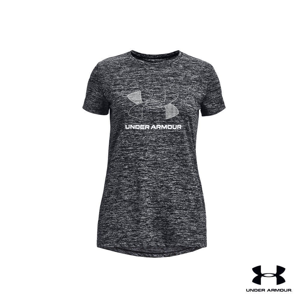 Under Armour Girls' UA Tech™ Twist Big Logo Short Sleeve