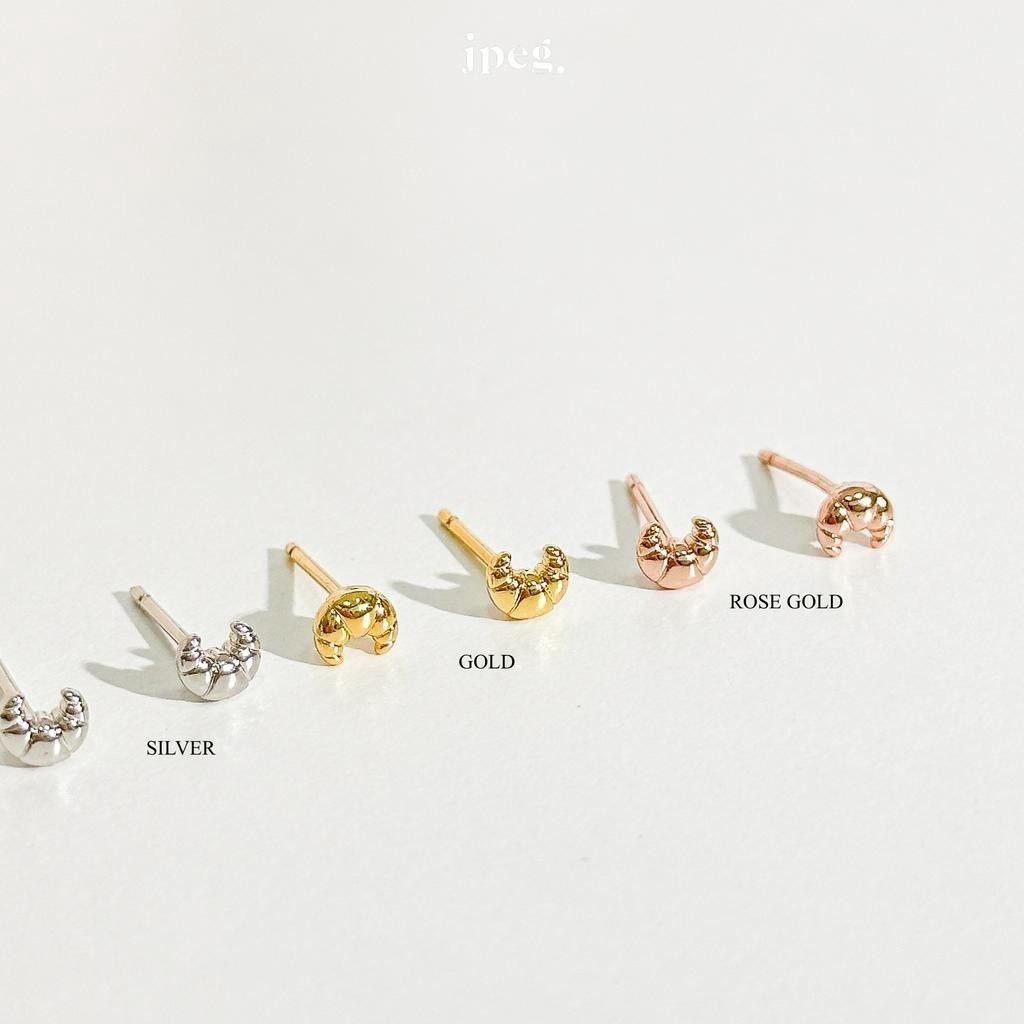 JPEG - Tiny Croissant Earring