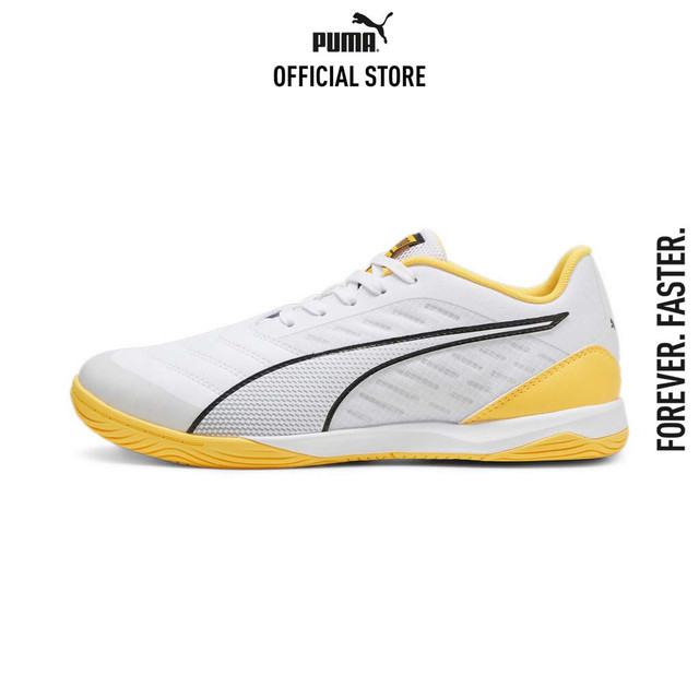PUMA FOOTBALL - รองเท้าฟุตซอล IBERO IV สีขาว - 10741804