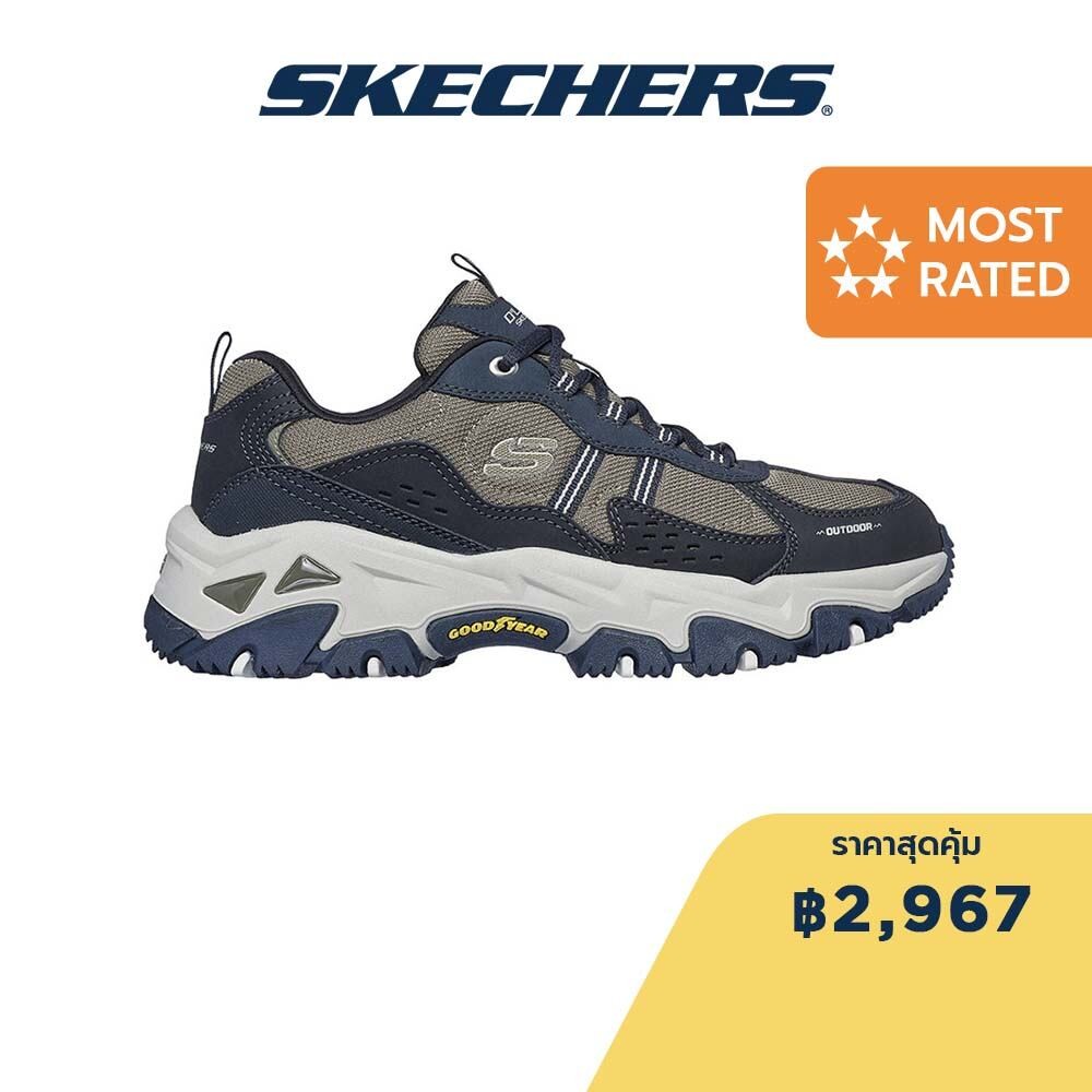 Skechers สเก็ตเชอร์ส รองเท้าผู้ชาย Men D'lites Hiker Outdoor Shoes - 237420-NVNT - Air-Cooled Memory Foam