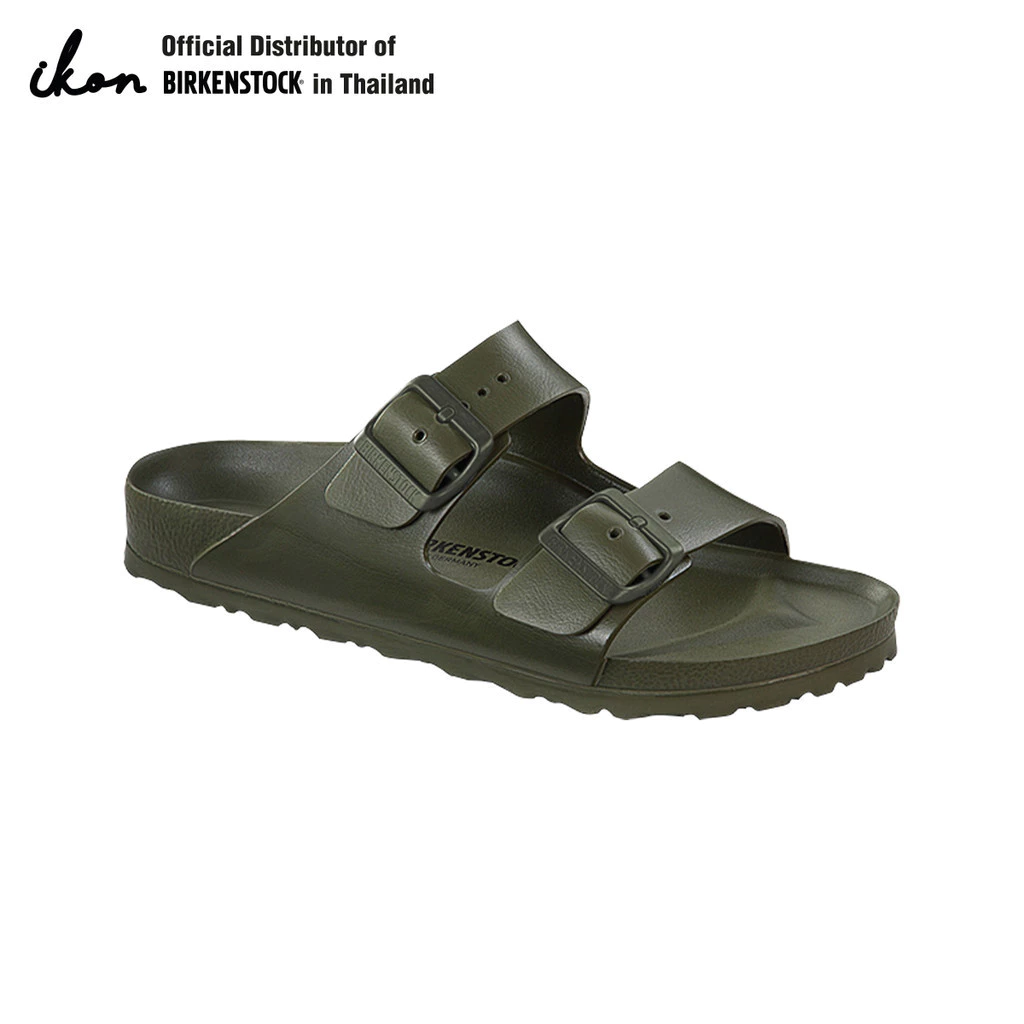 BIRKENSTOCK Arizona EVA Khaki รองเท้าแตะ Unisex สีเขียวเข้ม รุ่น 1019094 (regular)