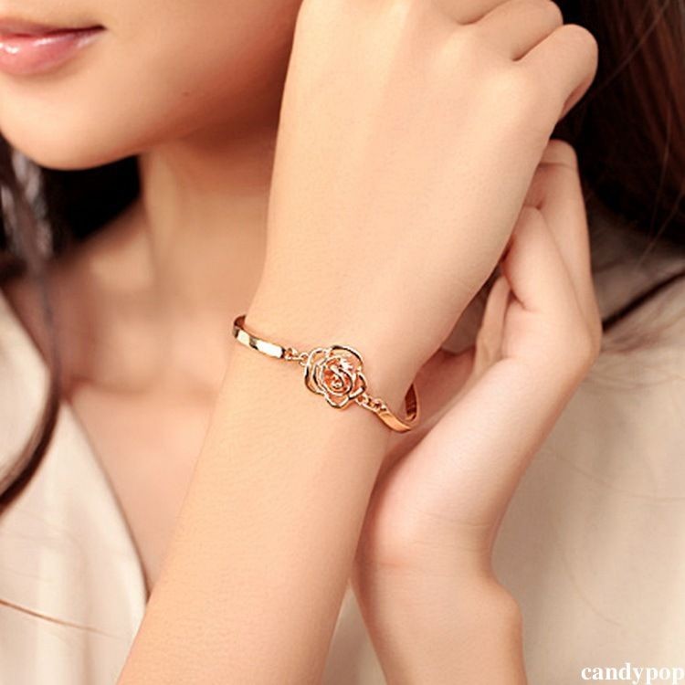 candypop สร้อยข้อมือเพทายชากุหลาบ