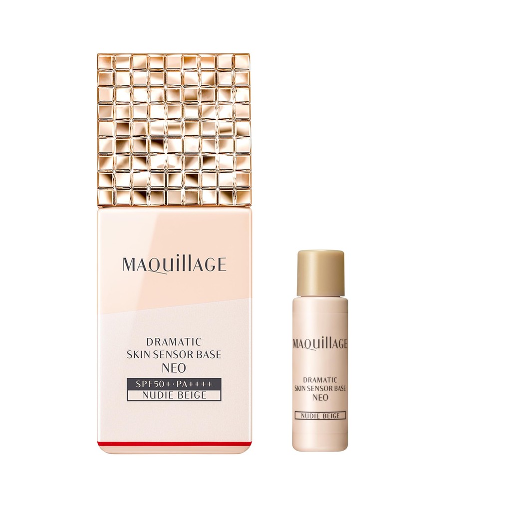 พร้อมส่งจากญี่ปุ่นถึงใน 9 วัน✨ชุดต่อขยาย Maquillage Makeup Base Skin Sensor Base NEO Nudie Beige