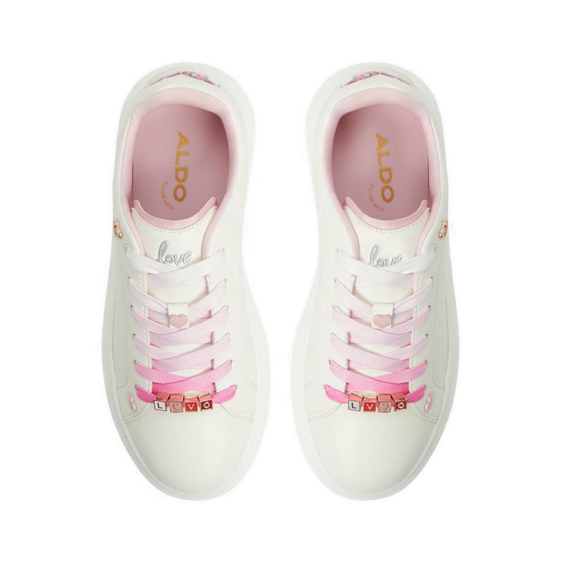 ALDOรุ่น Claudie รองเท้ากีฬาแฟชั่น - สีขาว Combo