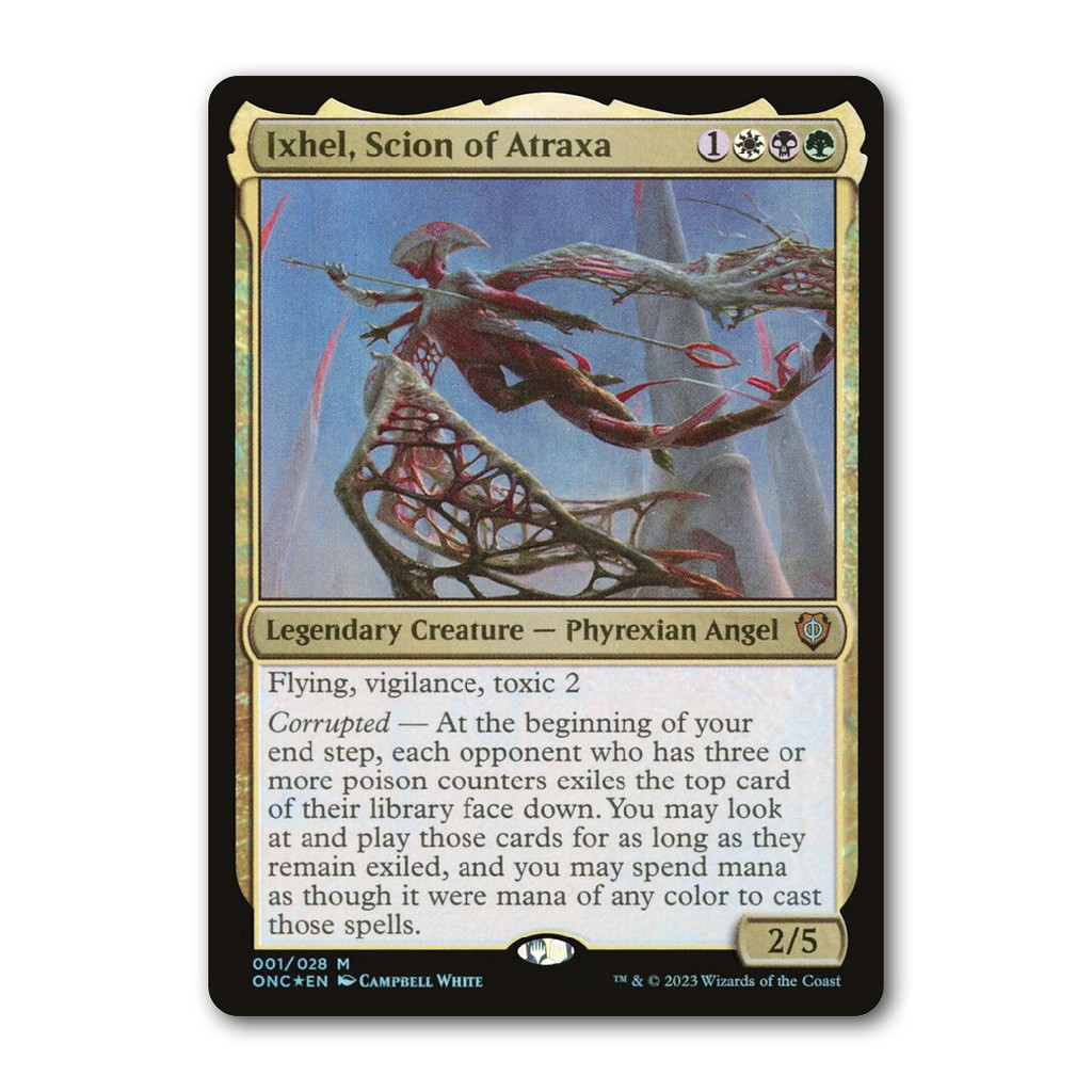 [MTG] Ixhel, Scion of Atraxa [ONC] [Multi] [Mythic] [Normal] [ENG] [2023] (Magic: The Gathering)