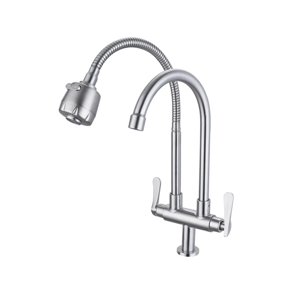 RASLAND ก๊อกซิงค์เดี่ยวเคาน์เตอร์ RASLAND RA 789DOUBLE ก๊อกน้ำ ก๊อกซิงค์ SINK FAUCET RASLAND RA 789D