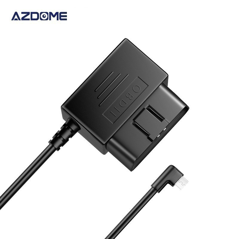 AZDOME OBD Cable II ชุดสาย OBD Hardwire Kit สำหรับกล้องติดรถ AZDOME เพื่อให้กล้องบันทึกหลังดับเครื่องยนต์ 24 ชั่วโมง