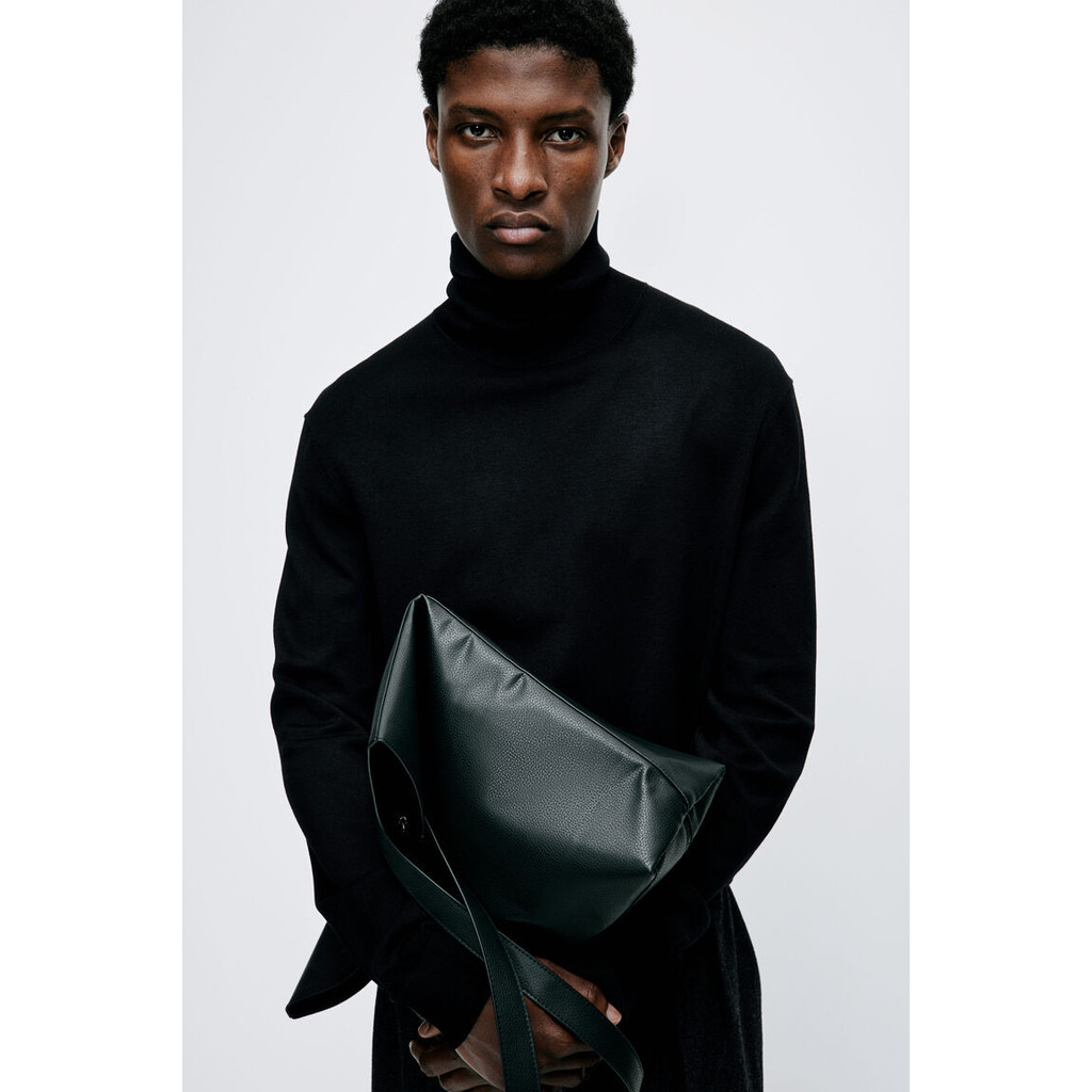 H&M Men Slim Fit Fine-knit polo-neck jumper 1232261_1