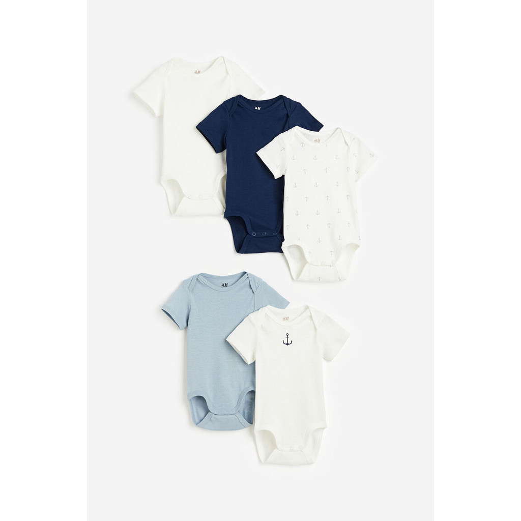 H&M Boy 5-pack cotton bodysuits 1159381_3