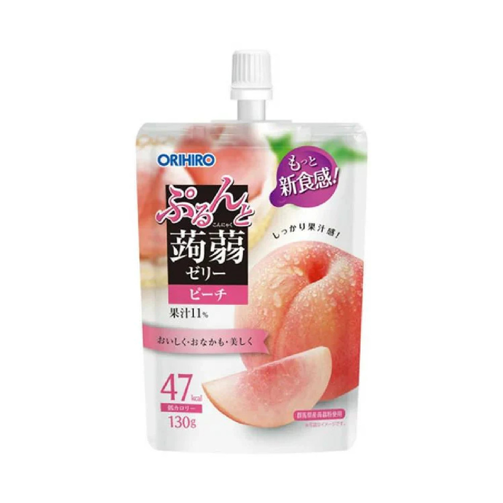 Orihiro Orihiro Peach Konjac Jelly 130G