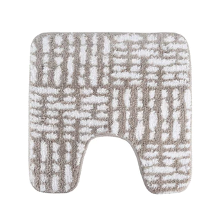 KASSA HOME พรมห้องน้ำ รุ่น BC-091UBR ขนาด 45 x 45 ซม. สีน้ำตาล