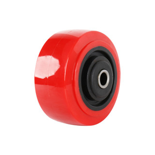 GIANT KINGKONG ล้อ PU อะไหล่ รุ่น 1050-100 ขนาด 10 ซม. สีแดง