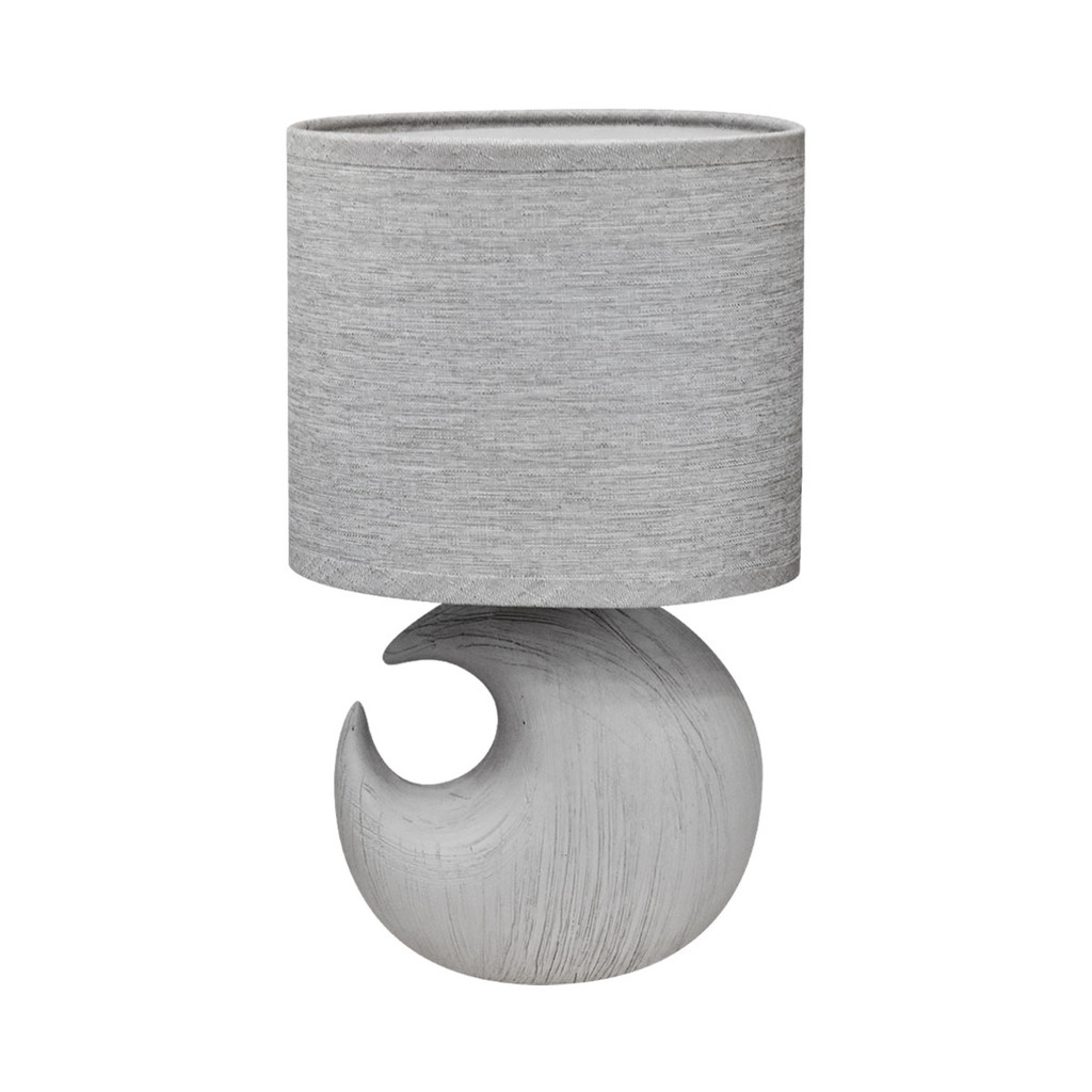 LUZINO โคมไฟตั้งโต๊ะ (E27x1) รุ่น DH4010S-GY สีเทา