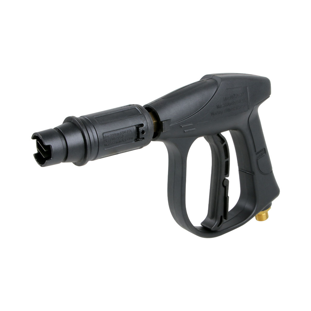 GIANTTECH ปืนฉีดน้ำแรงดันสูง-สั้น รุ่น SM-016 ขนาด M14 x 1.5 มม. สีดำ
