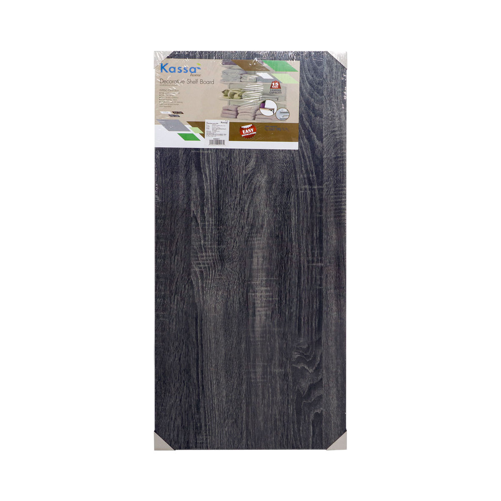 แผ่นชั้นไม้ปิดผิวเมลามีน Smartline KASSA HOME รุ่น MES9400AS ขนาด 90 x 40 x 1.6 ซม. สีโอ๊ก