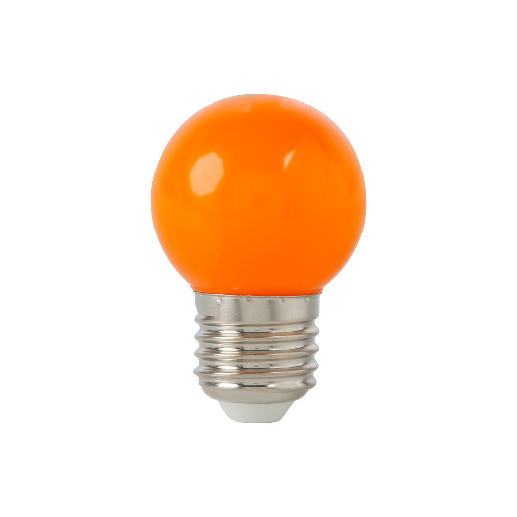 LUZINO หลอดไฟ LED 1 วัตต์ สีแดง รุ่น SKG45CBR-1W G45 E27 (แพ็ค 2 หลอด)