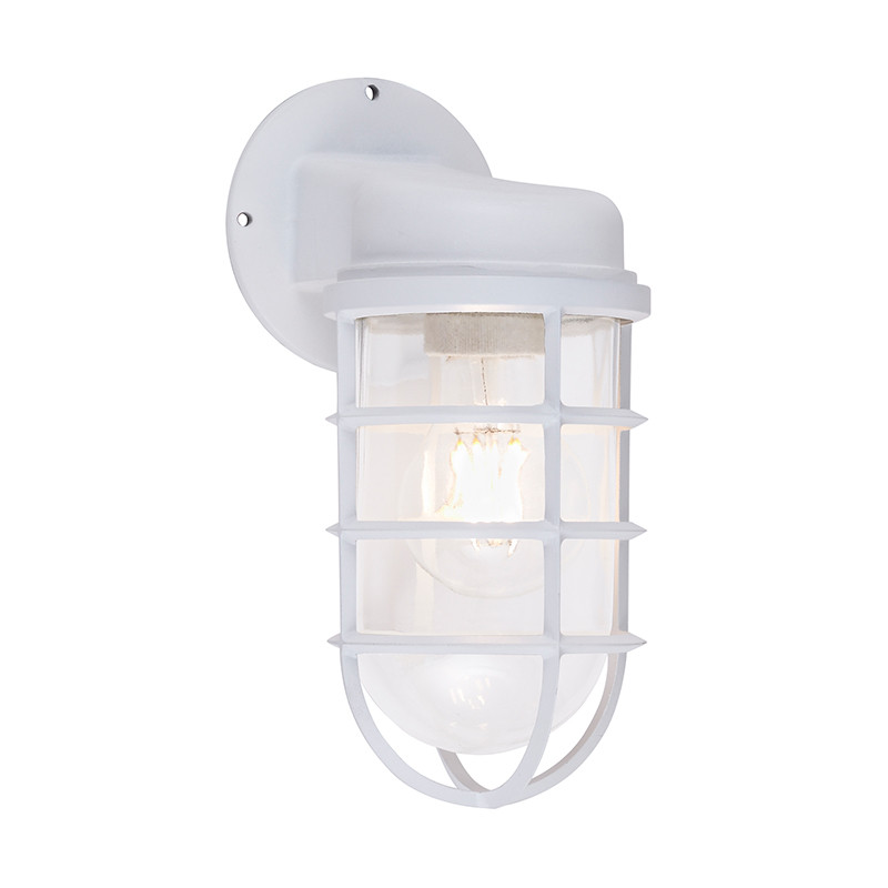 LUZINO โคมไฟกิ่งภายนอก E27 รุ่น 0397-WD BK ขนาด 12 x 12 x 25.2 ซม. สีดำ