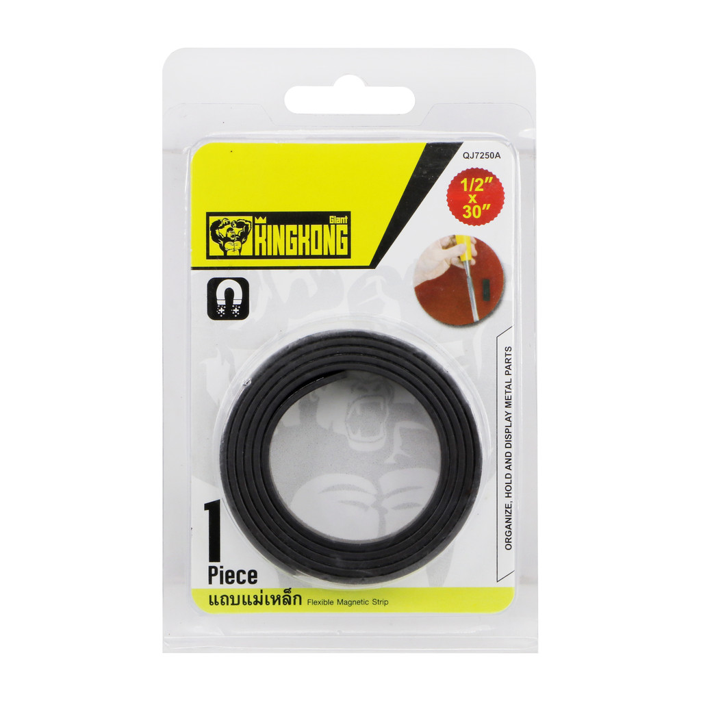 GIANT KINGKONG แถบแม่เหล็ก 12.5 มม. รุ่น QJ7250A ขนาด 1/2 x 30 นิ้ว